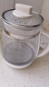 美的（Midea）養(yǎng)生壺 1.5L全自動煮茶壺 24h預約燒水壺 12小時智能恒溫 11檔控溫電熱水壺 花茶壺煮茶器YS15P202 曬單實拍圖