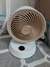 艾美特（AIRMATE） 家用空氣循環(huán)扇電風(fēng)扇遙控預(yù)定時(shí)渦輪對(duì)流風(fēng)扇臺(tái)式桌面辦公室大風(fēng)力學(xué)生臺(tái)扇 金色直流遙控款（戶外可用充電寶） 曬單實(shí)拍圖