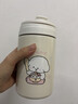 USER JOY新款小狗保溫杯子高顏值316不銹鋼吸管杯夏季保冷冰霸杯可愛學(xué)生 白色小財迷雙飲保溫杯500ML 單杯+送隔熱杯套 曬單實拍圖