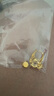 領(lǐng)豐金黃金豆豆AU9999足金實(shí)心真金豆子收藏節日禮物送女友七夕節小金豆 金豆2g/顆 曬單實(shí)拍圖