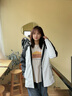 波司登女款90鵝絨短款羽絨服外套B250331302 曬單實(shí)拍圖