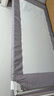 利伯頓（LIBODUN）床圍嬰兒安全護(hù)欄床圍欄寶寶防摔床上防護(hù)圍擋兒童防掉床邊床護(hù)欄 PRO款-晨霧灰（下拉鏈） 1.5米一面 曬單實(shí)拍圖