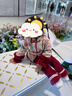 天泛（TIANFAN）女童套裝冬裝兒童中國風(fēng)喜慶新年唐裝漢服寶寶周歲禮服抓周兩件套 紅色套裝 100 曬單實(shí)拍圖