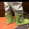 巴拉巴拉兒童雨鞋防滑男童寶寶雨靴男孩幼兒戶(hù)外水鞋男款防水膠鞋卡通可愛(ài) 曬單實(shí)拍圖