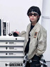 G.DUCKKIDS男大童春秋裝機(jī)車棒球服外套2025新款兒童男孩春季酷帥工裝夾克潮 黑色 120 cm 曬單實(shí)拍圖