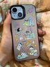 圣圖朗卡通蠟筆小新適用iPhone16Promax蘋果15手機(jī)殼11 可愛搞怪14大孔磨砂plus情侶12高級感13女保護(hù)套 磨砂彩銀殼-春日紅綠燈小新 iPhone 15 曬單實(shí)拍圖