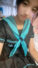 短袖日系校供女夏jk中間百褶裙JK基礎(chǔ)制服學(xué)院水手服套裝女 單百褶裙 M 建議95-105斤 曬單實(shí)拍圖