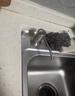 潛水艇洗潔精水槽按壓器304不銹鋼泵頭 廚房洗碗池皂液器水槽用加延長管 【螺母款-帶瓶】24-40mm孔徑 曬單實拍圖