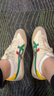 Onitsuka Tiger鬼塚虎復古德訓鞋男女板鞋運動(dòng)舒適休閑鞋TOKUTEN 1183C095 米色/綠色 43.5 曬單實(shí)拍圖