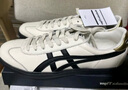 Onitsuka Tiger鬼塚虎TOKUTEN夏季男女低幫板鞋時(shí)尚休閑德訓(xùn)鞋 白色/黑色 37.5 曬單實(shí)拍圖