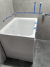 科勒（KOHLER） 科勒玲納深泡式浴缸帶腳凳多功能家用泡澡浴缸僅送貨不安裝 0.85m深泡式浴缸帶腳凳右角位 曬單實(shí)拍圖