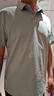 安踏polo衫短袖t恤男夏季薄款翻領(lǐng)運動(dòng)休閑服男士寬松透氣冰絲速干衣 7135-2青恒綠 M /170 曬單實(shí)拍圖