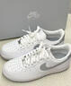 耐克（NIKE）男鞋Air Force 1 07 Low運動(dòng)鞋空軍一號AF1經(jīng)典純白低幫休閑板鞋 FJ4146-100白/灰 40 曬單實(shí)拍圖