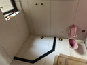 九牧（JOMOO）淋浴房石基浴室扇形鉆石形擋水條衛(wèi)生間防水條地面阻水條隔水配件 鉆石型-1000mm（C邊637） 曬單實拍圖