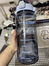 京噶趙露思同款水杯噸噸桶女生可愛2000ml大號大容量肚高顏值運動水壺 少商粉2000ml露思同款耐高溫送貼 曬單實拍圖