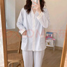 歐鹿汐（OULUXI）月子服春秋純棉孕婦睡衣夏季薄款拉鏈哺乳口產婦產后喂奶衣家居服 ASH5602 XL碼 (建議125-145斤) 曬單實拍圖