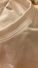 無(wú)印良品（MUJI）女式 天竺編織 長(cháng)袖T恤上衣打底衫女款內搭女裝 白色5A S (155/80A) 曬單實(shí)拍圖