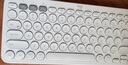 羅技（Logitech）時(shí)尚系列 K380 鍵盤(pán) 藍牙辦公鍵盤(pán) 無(wú)線(xiàn)鍵盤(pán) 女友 便攜超薄鍵盤(pán) 筆記本鍵盤(pán) 芍藥白 曬單實(shí)拍圖