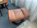 思特萊斯（Stressless）旗艦紅寶石沙發(fā)椅客廳真皮沙發(fā)休閑椅挪威進(jìn)口躺椅午休椅政府補貼 木底座--寶羅馬皮--新白蘭地色 曬單實(shí)拍圖