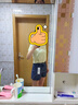 太平鳥女裝T恤柔軟短袖夏季miu系多色polo領(lǐng)莫代爾上衣 黃色 M 曬單實拍圖