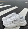 斐樂(lè)（FILA）官方女鞋MARS 4復(fù)古運(yùn)動(dòng)鞋2025夏季新款火星鞋4代跑步鞋 白中白/白沙灰-NB 38 曬單實(shí)拍圖