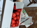 得力（deli）粗頭物流油性快干記號筆加粗雙頭防水大頭筆馬克筆勾線(xiàn)筆 辦公用品 【速干防水】小雙頭紅色-12支 S831 曬單實(shí)拍圖