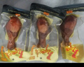 鄉(xiāng)吧佬正宗鹵雞腿大網(wǎng)紅充饑休閑巴即食熟食鹵味香零食獨立包裝80g*5袋 曬單實拍圖