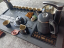 天然烏金石茶盤(pán)全自動(dòng)一體燒水壺家用功夫茶具套裝客廳簡(jiǎn)約石茶臺 33初心80*37含電器尺寸+側把茶具 曬單實(shí)拍圖