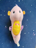 費(fèi)雪（Fisher-Price） 小海馬小水獺新生兒安撫禮盒玩具嬰兒安撫海馬哄睡寶寶聲光玩偶 新款藍(lán)色GCK71 曬單實(shí)拍圖