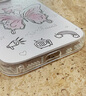 圣圖朗彩銀煙花蝴蝶適用iPhone16華為mate70蘋(píng)果15PromAX手機殼14plus小米13高級感12磨砂女11防摔保護套 彩銀白-蝴蝶小貓  iPhone 16 pro 曬單實(shí)拍圖
