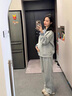苒琦媽咪孕婦裝秋裝套裝2025新款時(shí)尚韓版寬松長(cháng)袖衛衣休閑運動(dòng)長(cháng)褲兩件套 灰色套裝 L 曬單實(shí)拍圖