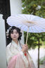 OIMG油紙傘古風(fēng)旗袍拍照防雨漢服純手工非遺中式國風(fēng)舞蹈兒童演出道具 弄堂記憶古典舞綠色油紙傘-1把 曬單實(shí)拍圖