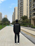 嚴(yán)顏保安工作服冬裝黑色春秋冬長(zhǎng)袖套裝物業(yè)制服男夏季短袖執(zhí)勤作訓(xùn)服 夏季長(zhǎng)袖【單上衣+標(biāo)貼】 XL (175) 曬單實(shí)拍圖
