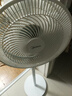 美的（Midea）【品質(zhì)推薦】七葉輕音柔風(fēng)電風(fēng)扇/家用省電落地扇/臺(tái)式電扇/廣角搖頭節(jié)能宿舍大風(fēng)量節(jié)能小型風(fēng)扇 白色經(jīng)典款 曬單實(shí)拍圖