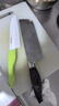 京瓷（KYOCERA）日本京瓷陶瓷刀廚房三德刀切水果刀具蔬菜刀寶寶輔食刀5.5寸 5.5寸綠色 | 312951 曬單實(shí)拍圖