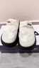 FILA 斐樂官方女鞋SMILA摩登拖鞋2025夏季新款元?dú)馔闲蓍e勃肯鞋 豆腐白-TF 37.5 曬單實(shí)拍圖