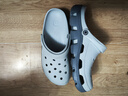 【crocs制造商】男女防滑版洞洞鞋 厚底時(shí)尚涼拖鞋 沙灘鞋 花園鞋 卡其色 45 曬單實(shí)拍圖