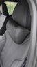 科捷羅汽車(chē)頭枕腰墊2025新款四季通用透氣護頸枕靠枕車(chē)用枕頭腰靠枕座椅 尊貴黑【納帕皮頭枕】 曬單實(shí)拍圖