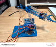 奉希機械臂學(xué)習套件 meArm機械手電子創(chuàng  )客DIY套件 迷你小機械臂套件 C機械臂學(xué)習套件 半藍混搭 曬單實(shí)拍圖