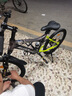 兒童軟尾自行車(chē)雙減震車(chē)青少年越野變速成人輕便男女代步單車(chē) 小飛龍-黃綠漸變【可變速】 20英寸 曬單實(shí)拍圖