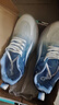 李寧熱男童鞋子秋冬季透氣運動(dòng)鞋學(xué)生跑步鞋網(wǎng)面氣墊減震增高鞋子 天藍 42 曬單實(shí)拍圖
