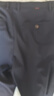 羅蒙（ROMON）西裝休閑褲商務(wù)通勤風(fēng)加厚保暖秋冬季高彈免燙正裝長褲子男 青 32 曬單實拍圖