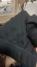 海瀾之家保暖內衣男士秋衣秋褲男100%純棉抗菌防螨秋冬季內衣圓領(lǐng)保暖套裝 100%純棉抗菌防螨-黑色 2XL /180(體重150-170斤) 曬單實(shí)拍圖