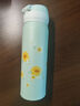 膳魔師（THERMOS）保溫杯316鋼500ml男女士兒童保冷水杯子JNL-500S向日葵 曬單實(shí)拍圖