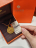 六桂福珠寶 LIU GUI FU JEWELRY黃金足金琺瑯八寶羅盤吊墜女2025年新款24k純金項鏈女生生日禮物 花絲八寶羅盤吊墜小款 多退少補 曬單實拍圖