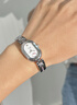 正港（ZGO）Hello Kitty手表女學(xué)生中古風(fēng)高中生手鏈?zhǔn)⒈砣慂t生日禮物女 凱蒂貓-銀白 曬單實(shí)拍圖