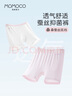 瑪米瑪卡瑪米瑪卡2條裝女童夏季安全褲內(nèi)褲2合1短褲打底褲7A抗菌打底褲 悠悠糖 【優(yōu)可絲】 2條 130 曬單實拍圖