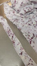 SNIDEL2025春夏新品優(yōu)雅短袖蕩領(lǐng)雪紡印花茶歇連衣裙SWFO252300 紫色 L (2) 曬單實(shí)拍圖