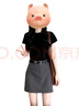 唐菓蜜新款連衣裙女2025夏季女裝韓系減齡氣質(zhì)甜美純欲風(fēng)顯瘦套裝裙子 黑色上衣+灰色短裙 M 曬單實(shí)拍圖