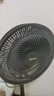 美的（Midea）【超級(jí)單品】七葉輕音立式電風(fēng)扇家用柔風(fēng)落地扇臺(tái)式桌面小型風(fēng)扇大風(fēng)量節(jié)能搖頭宿舍電扇 SAF30AB 曬單實(shí)拍圖